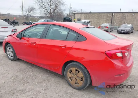 2018 Chevrolet Cruze Ls Auto из США, поврежденный, VIN 1G1BC5SM2J7198546